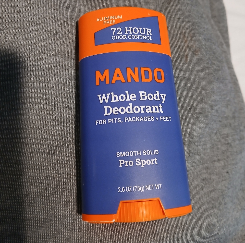Mando whole body deodorant